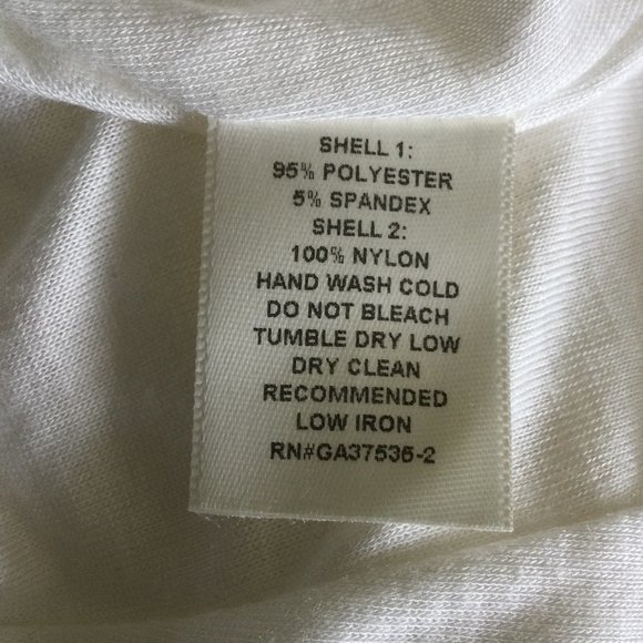 Monteau Sleeveless White Dress, Lace Top, M, 2/$20 - Picture 6 of 6